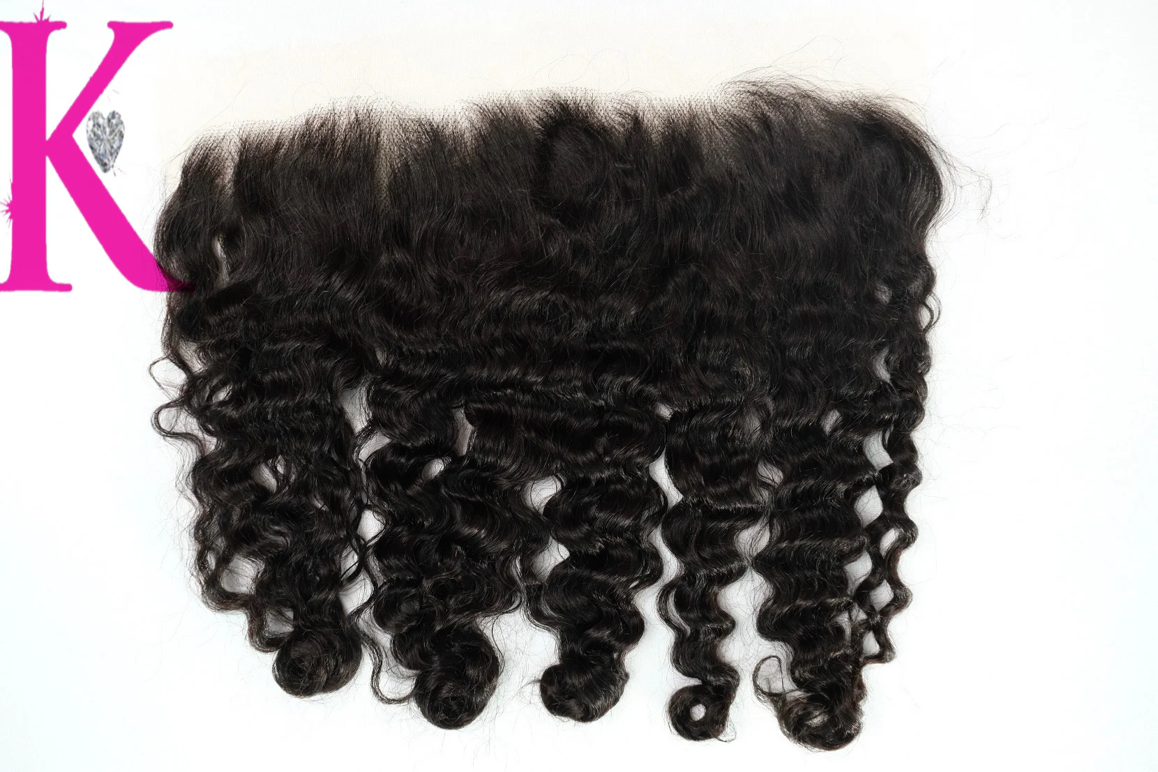 13x4 Burmese Wavy/Curly Lace Frontal  (HD Lace) - Image 5