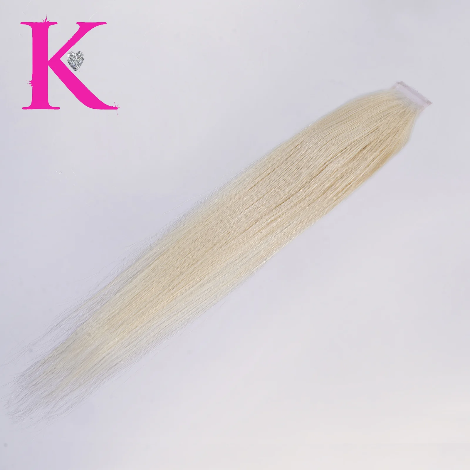 2x6 Platinum Blonde Straight Lace Closure (HD Lace) - Image 5