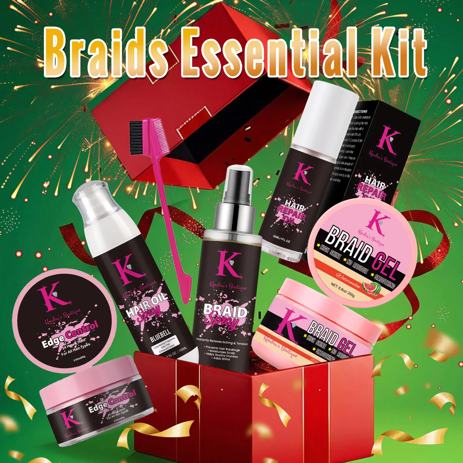 Braids Essentials Kit Gift Set