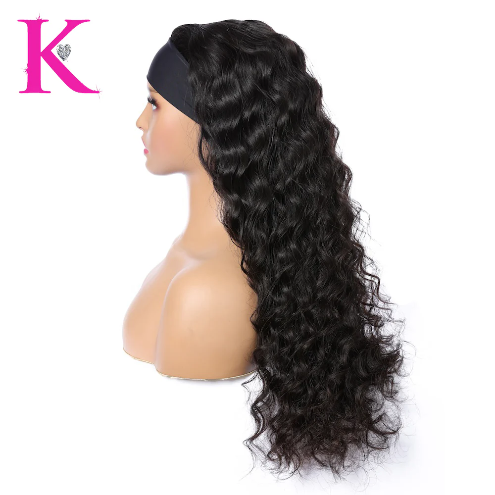 "Noir" Body Wave Headband Wig | 100% Raw Human Hair - Image 9