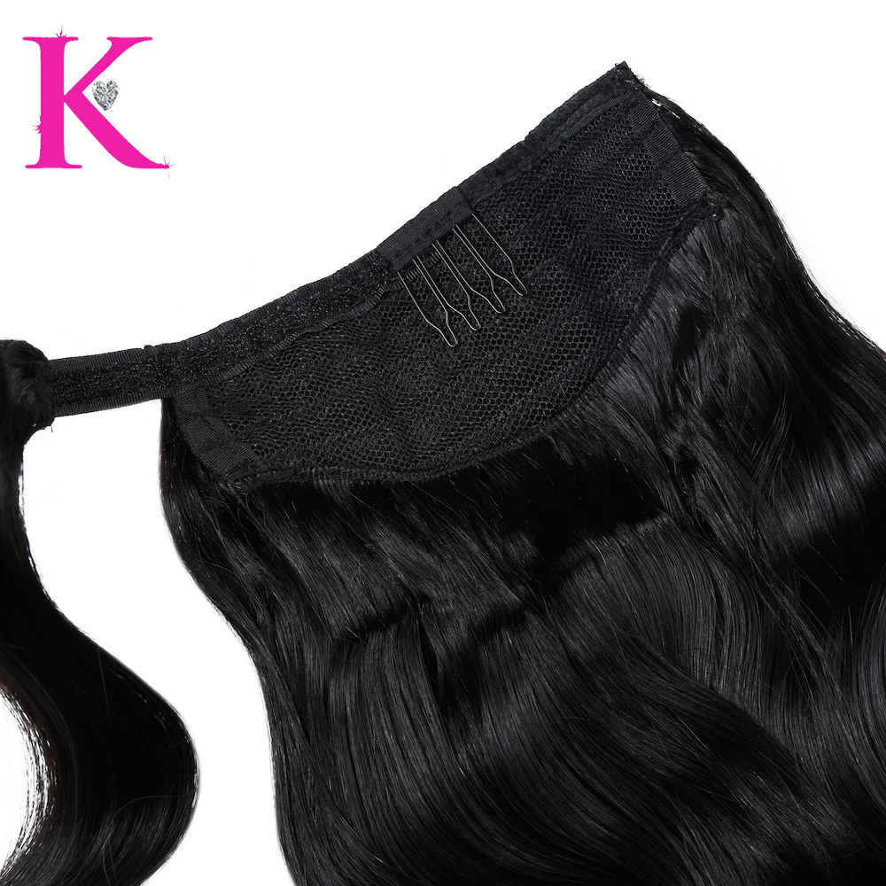Body Wave Wrap-Around Ponytail - Image 5