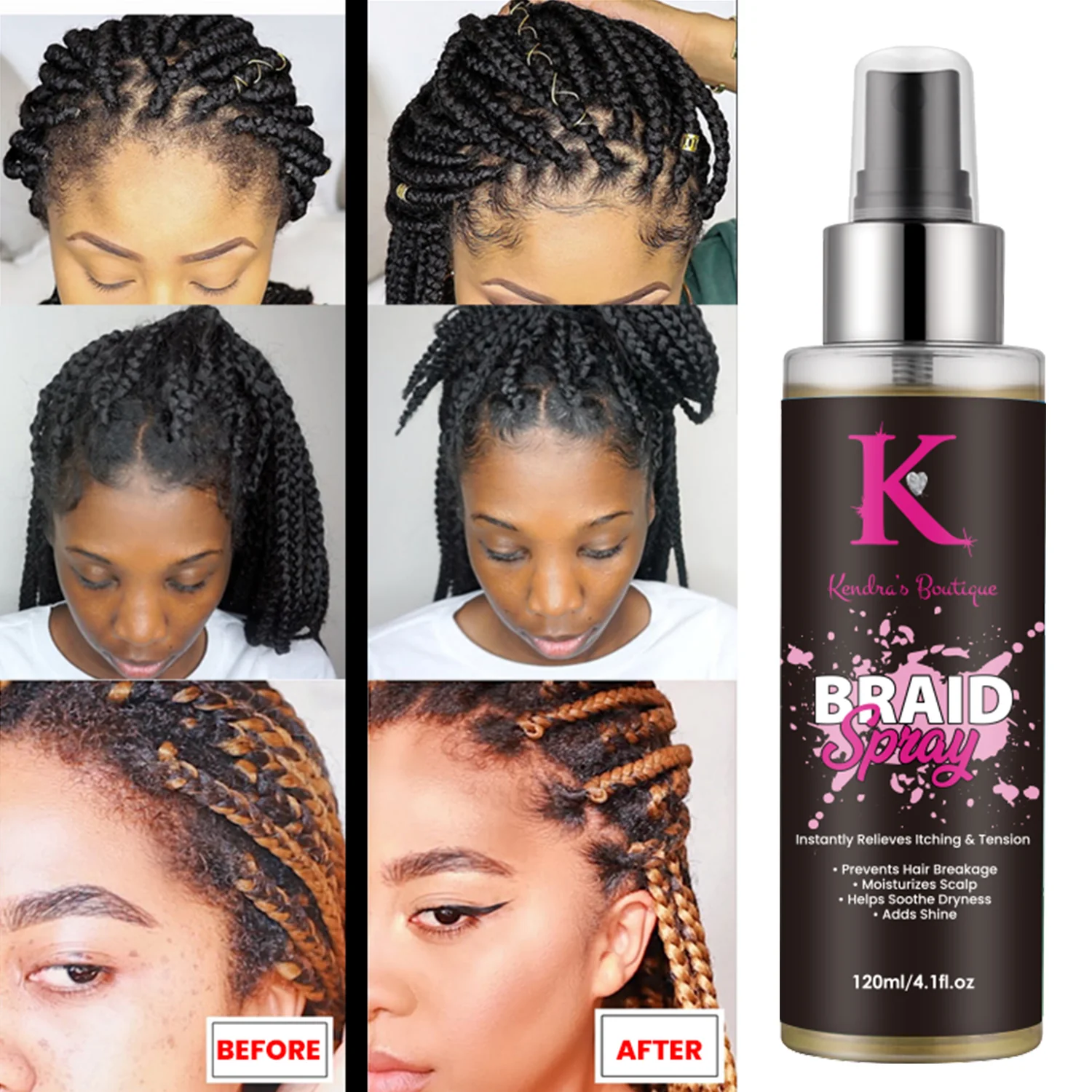 Braid Spray (Instant relieves itching & tension) - Image 5