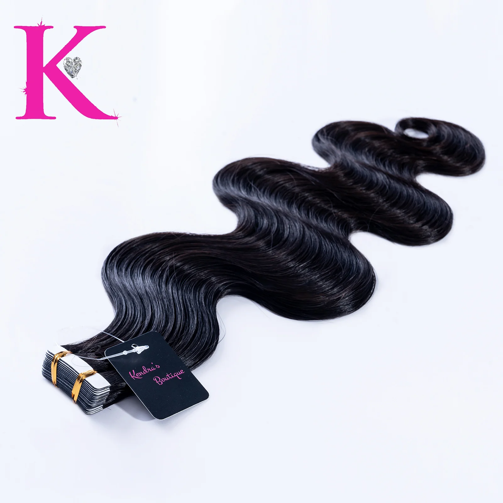 Raw Body Wave Tape-In Extensions - Image 3