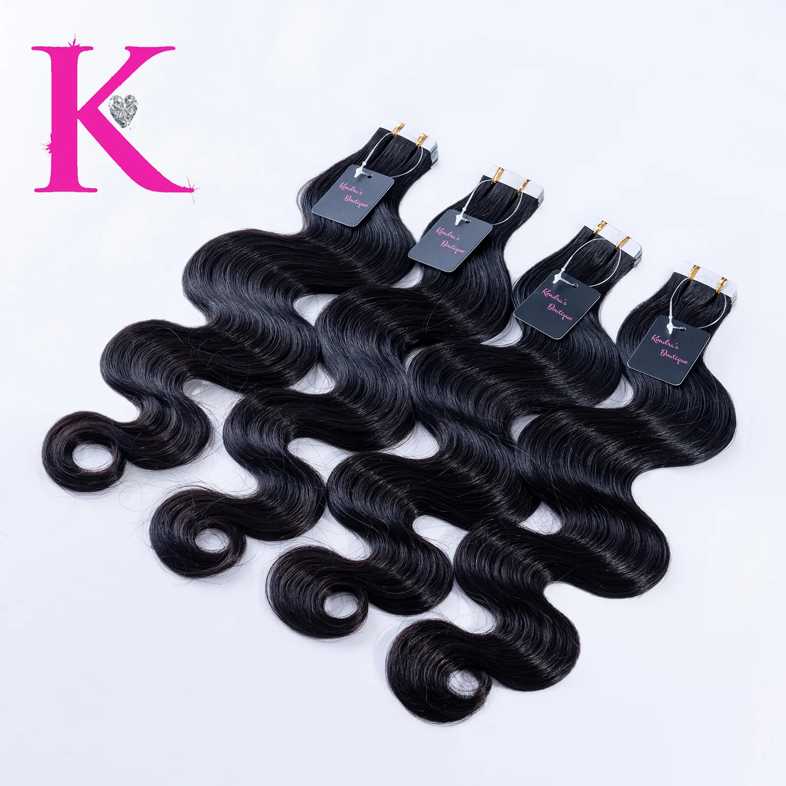 Raw Body Wave Tape-In Extensions - Image 5