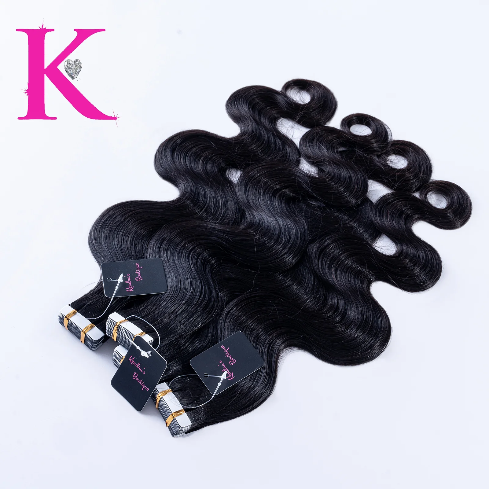 Raw Body Wave Tape-In Extensions - Image 8