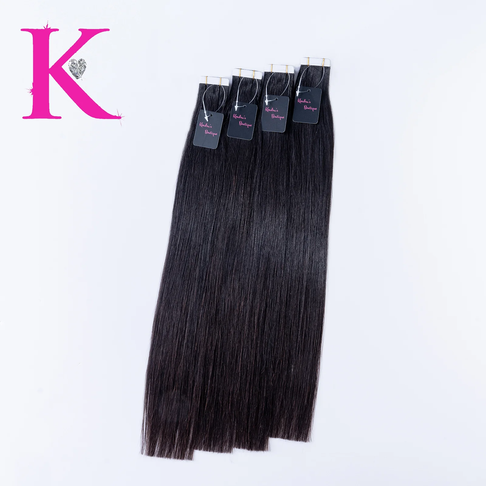 Raw Straight Tape-In Extensions - Image 4