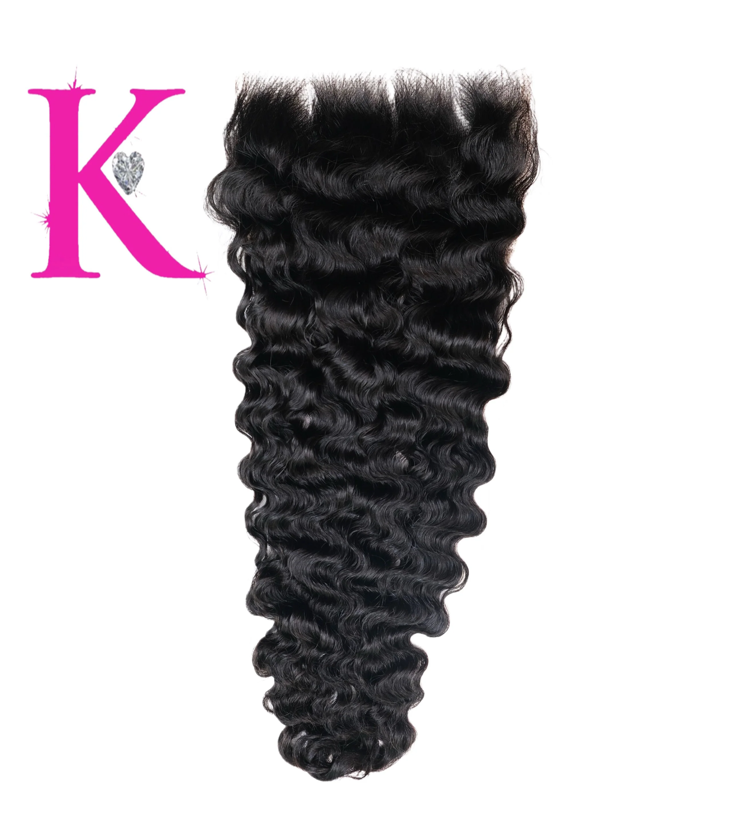 5x5 Burmese Wavy/Curly Lace Closure (HD Lace) - Image 3