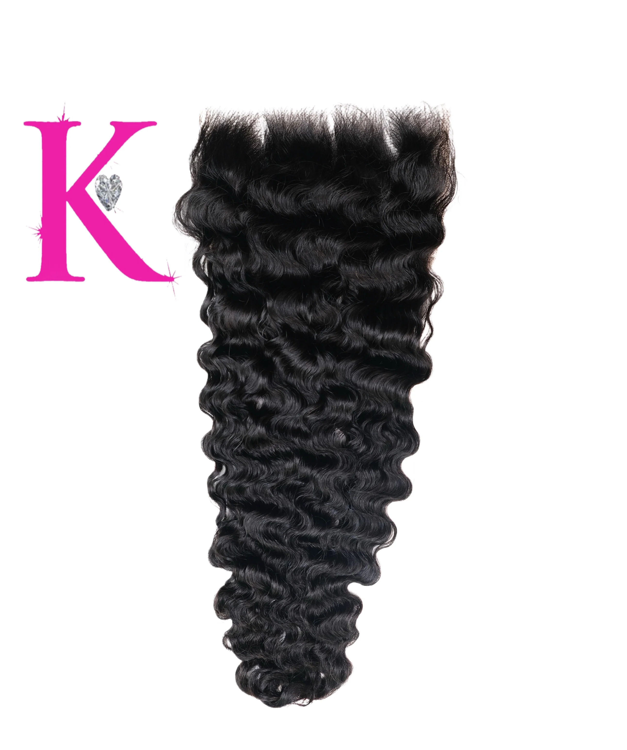 5x5 Burmese Wavy/Curly Lace Closure (HD Lace) - Image 4