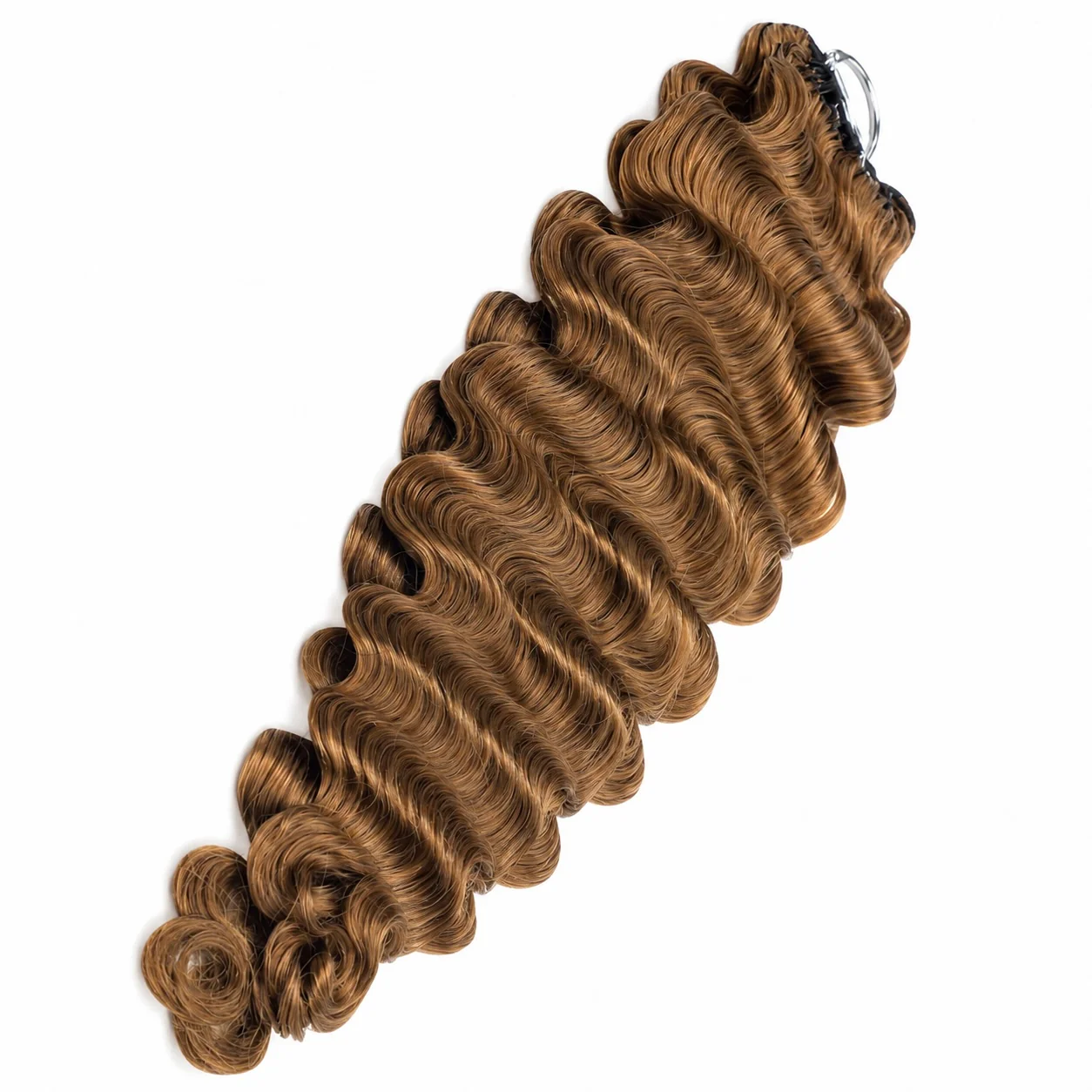 Burmese Wavy/Curly Crochet Human Braiding Hair #30 - Image 2