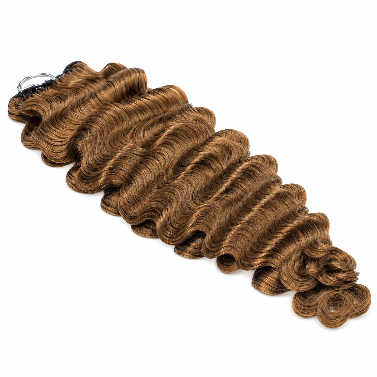 Burmese Wavy/Curly Crochet Human Braiding Hair #30 - Image 3