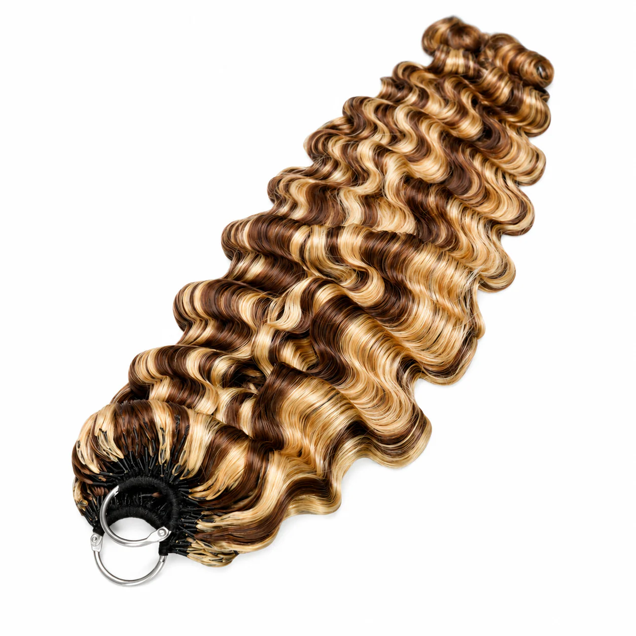Burmese Wavy/Curly Crochet Human Braiding Hair #4/27 - Image 2