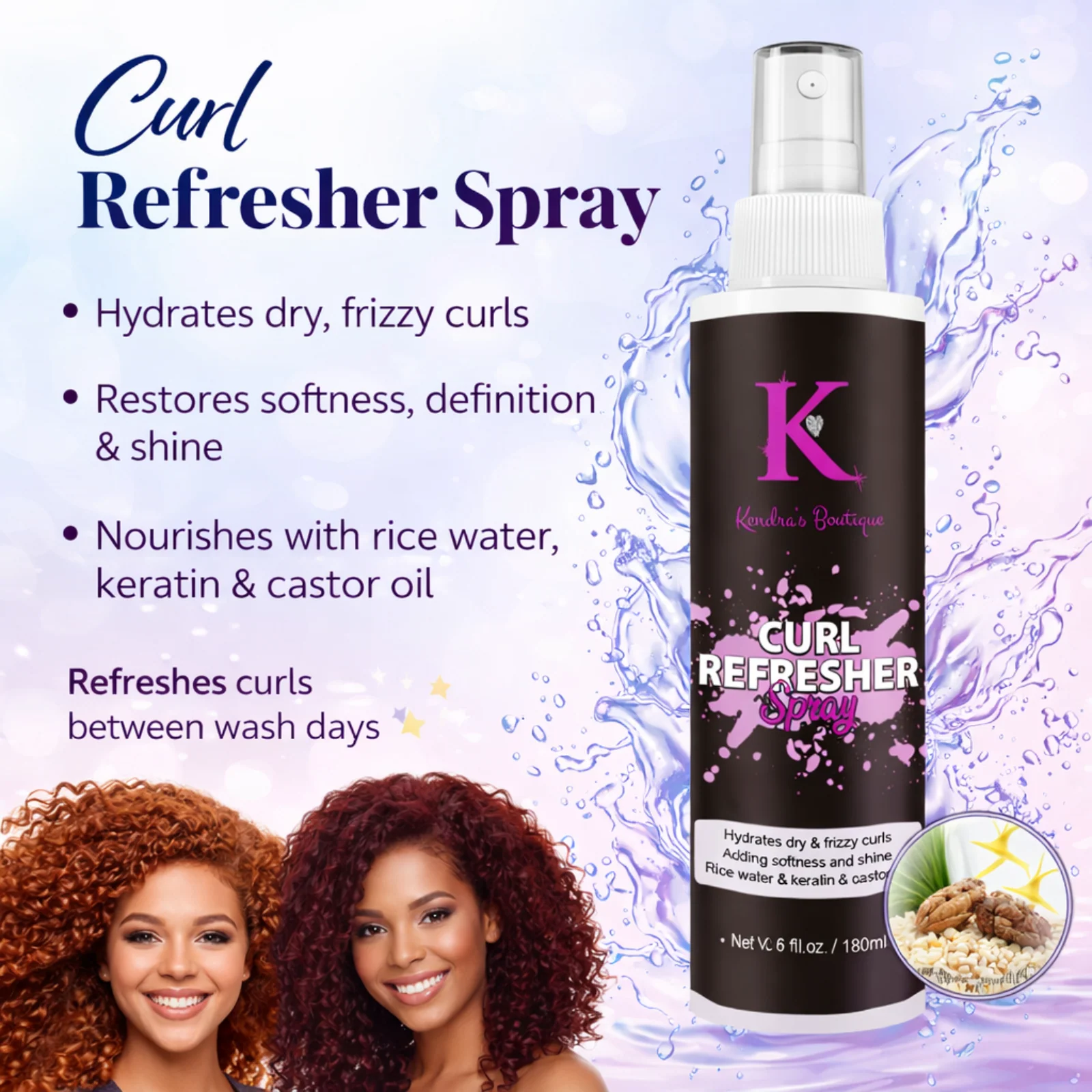 Curl Refresher Spray - Image 2