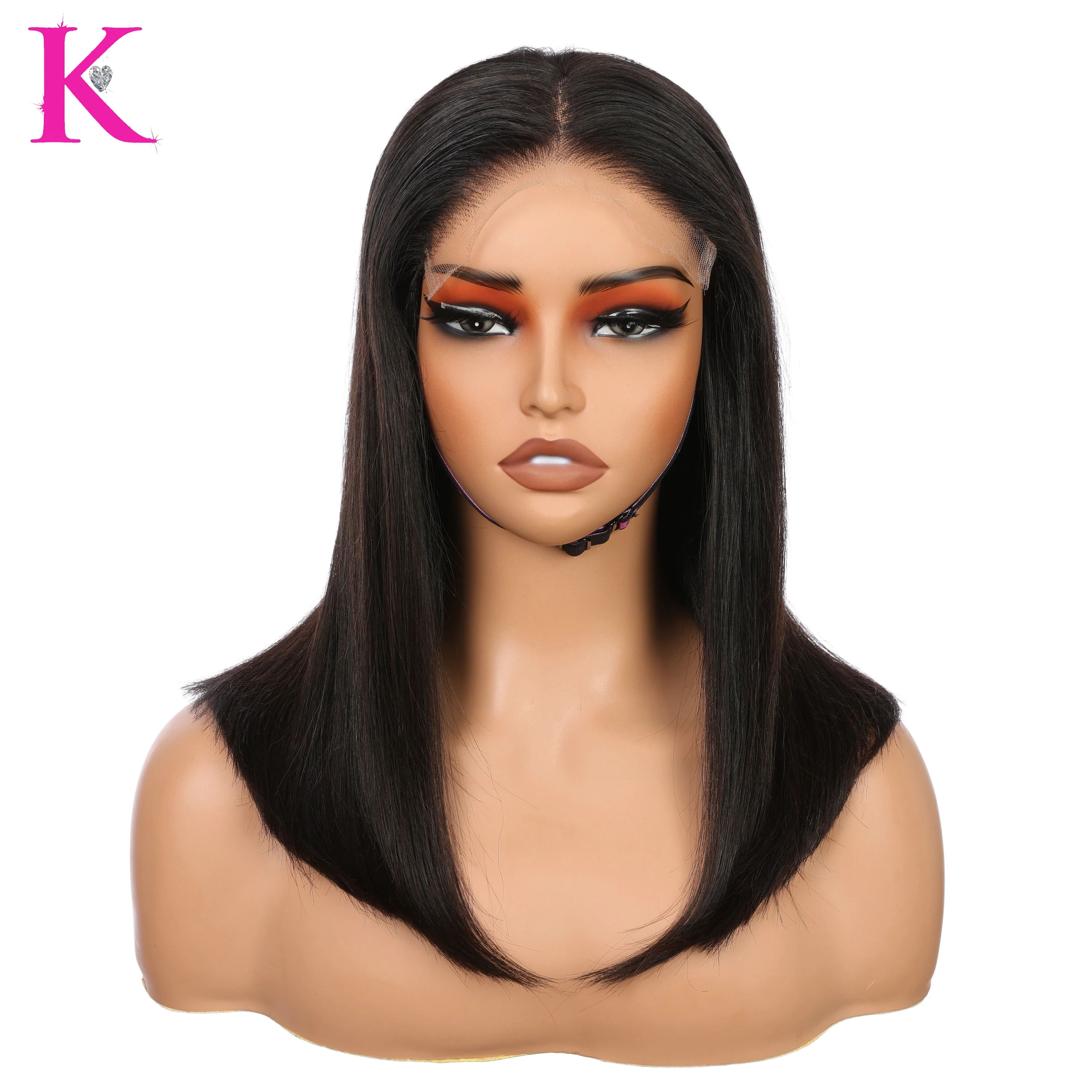 Bob Straight Wig Brazilian (HD Lace) Wig - Image 14