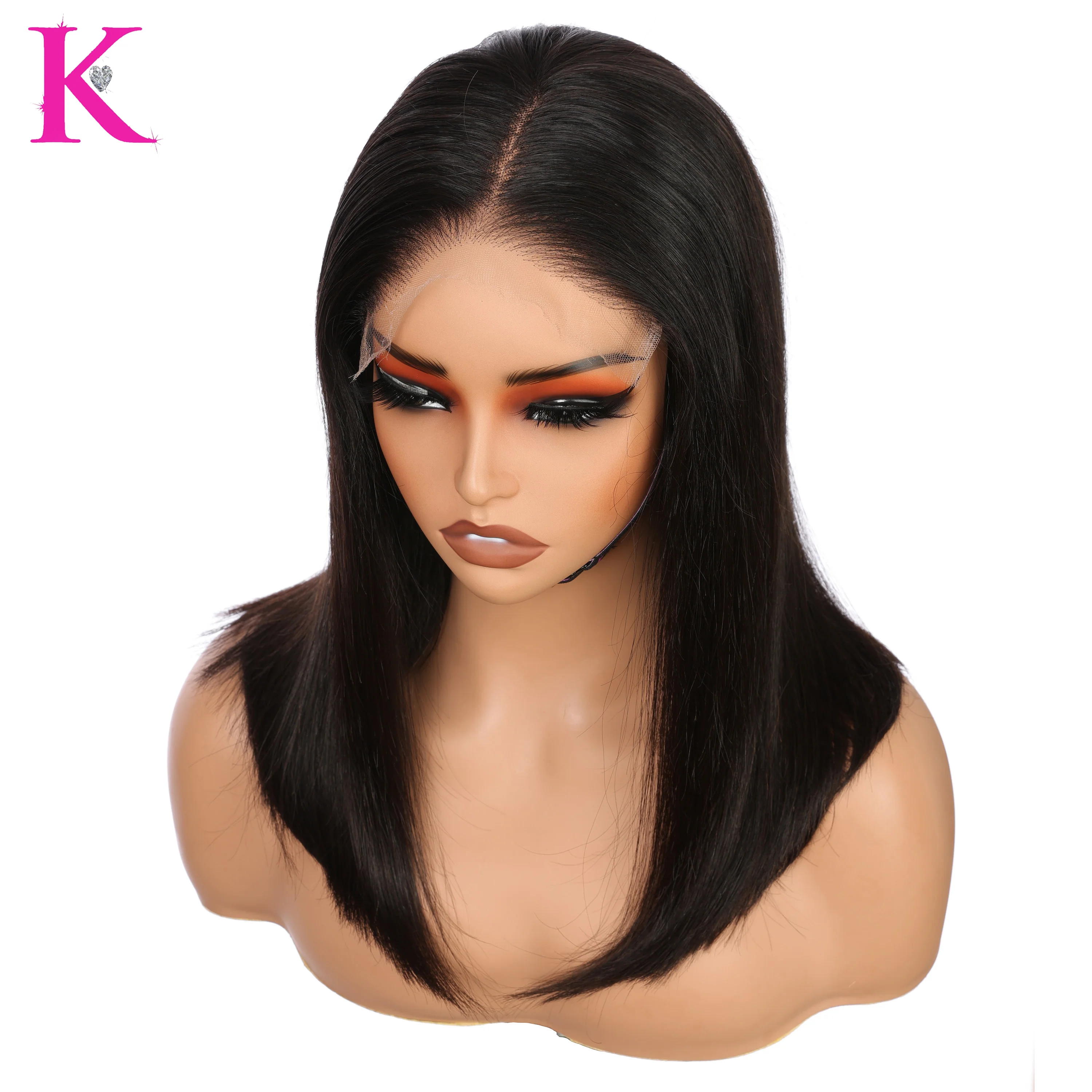 Bob Straight Wig Brazilian (HD Lace) Wig - Image 19