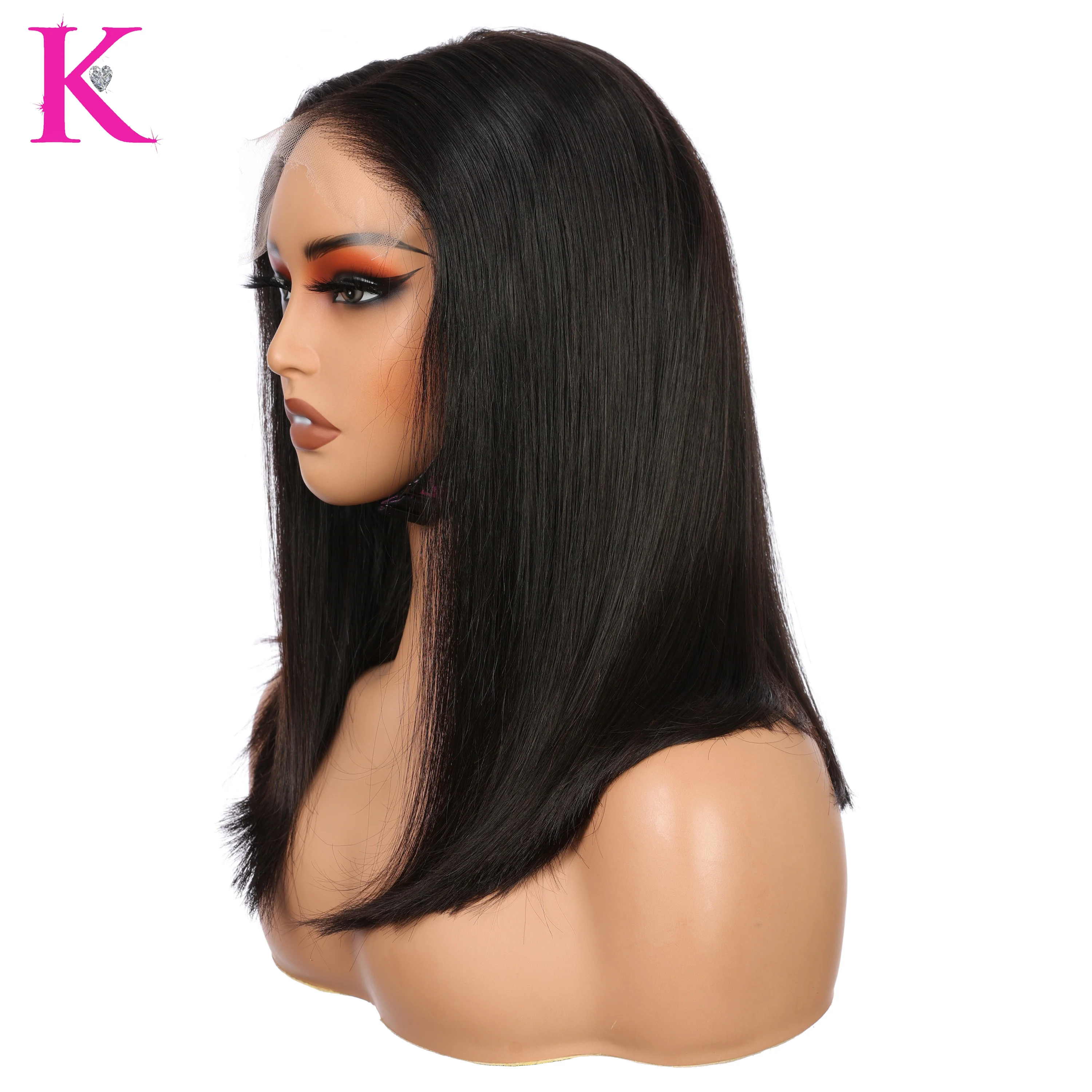 Bob Straight Wig Brazilian (HD Lace) Wig - Image 20