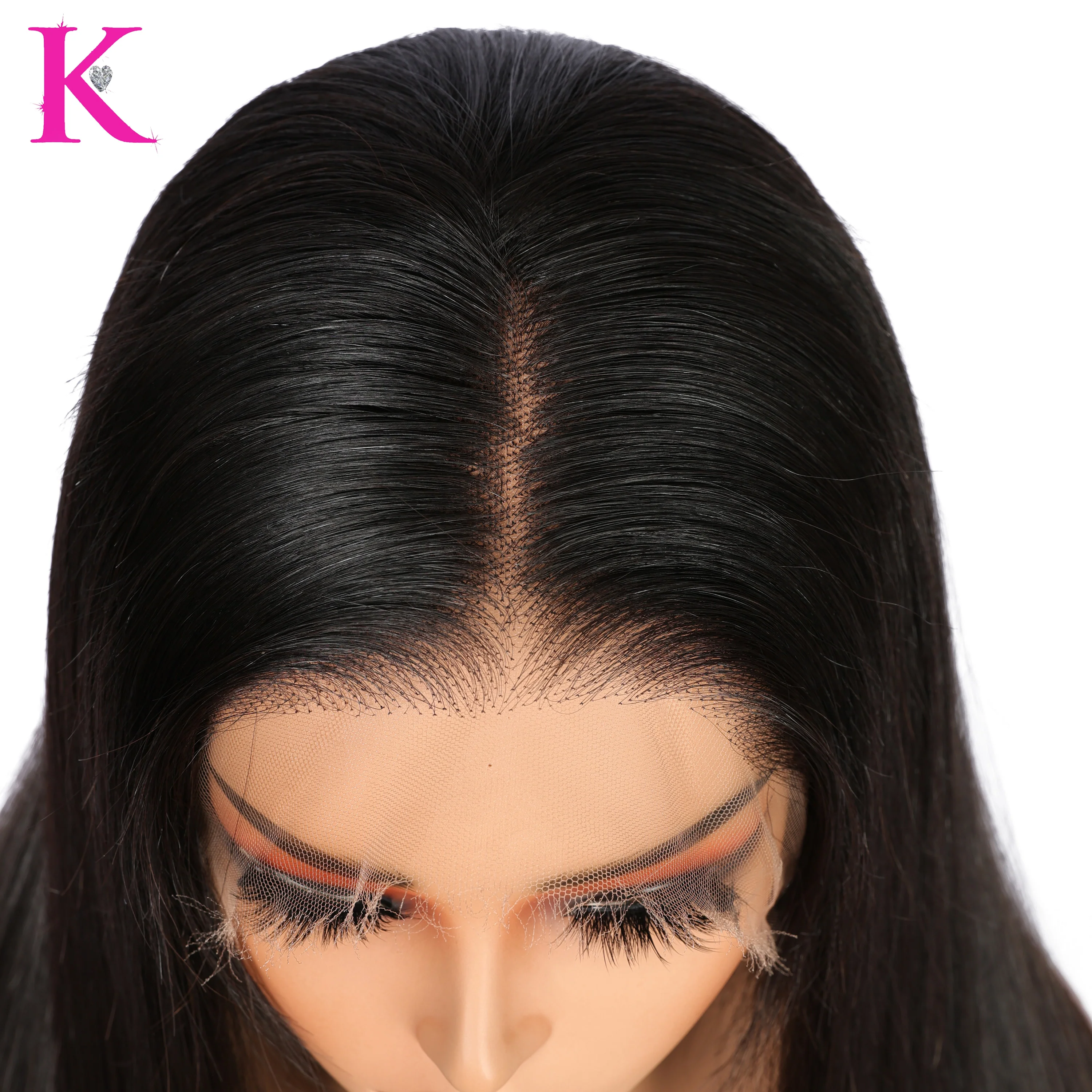 Full Lace Straight Wig Brazilian (HD Lace) - Image 4