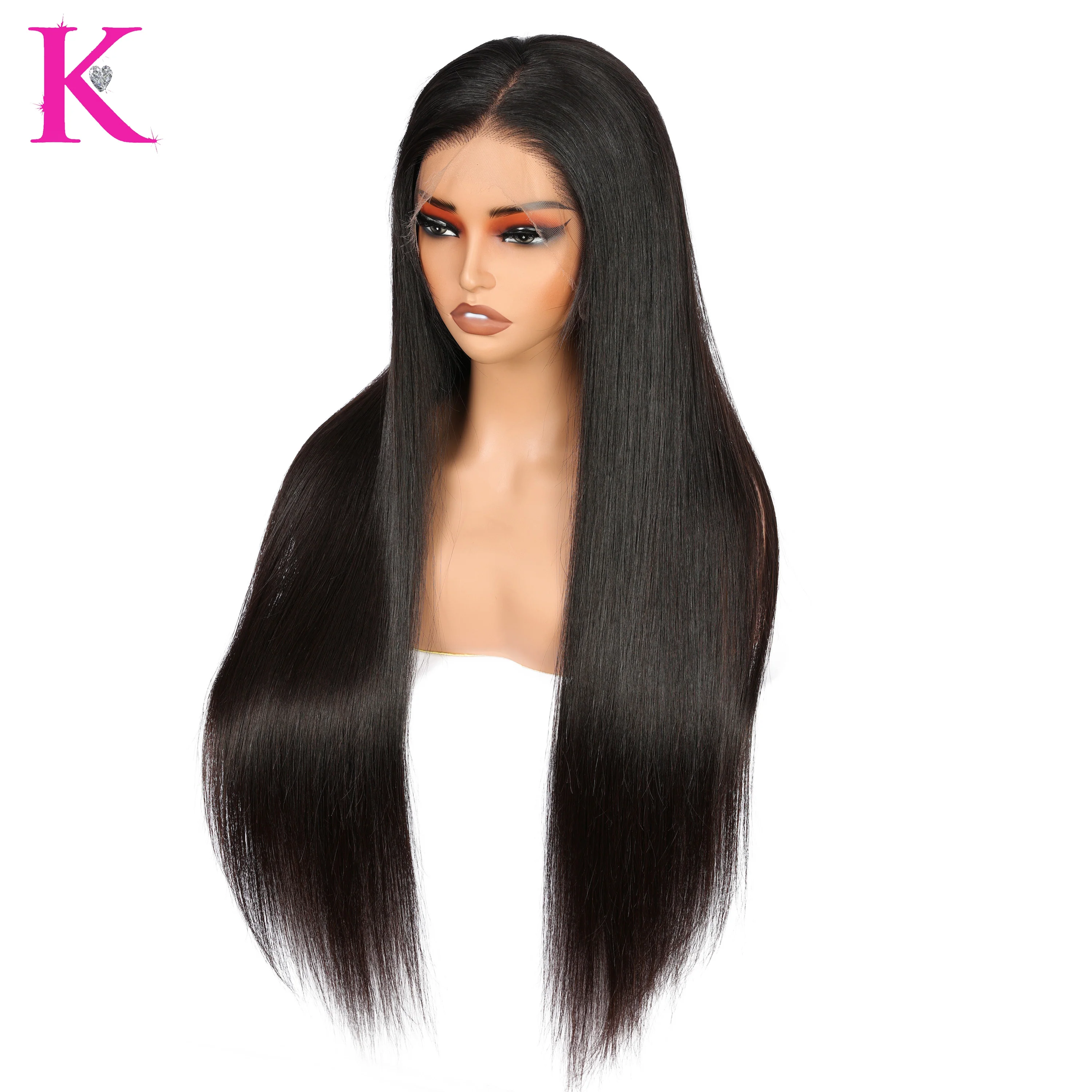 Full Lace Straight Wig Brazilian (HD Lace) - Image 5