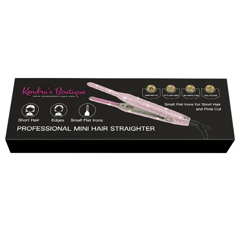 Hair Barb Pink Diamond 3/10 Mini Flat Iron - Image 3