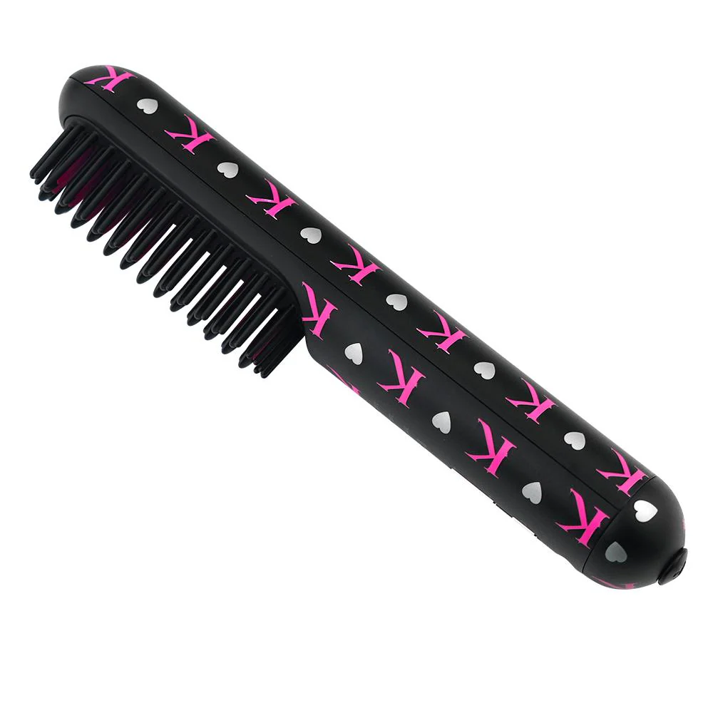 Hair Barb Cordless Heated Hair Straightener Brush (Rechargeable) - Image 5
