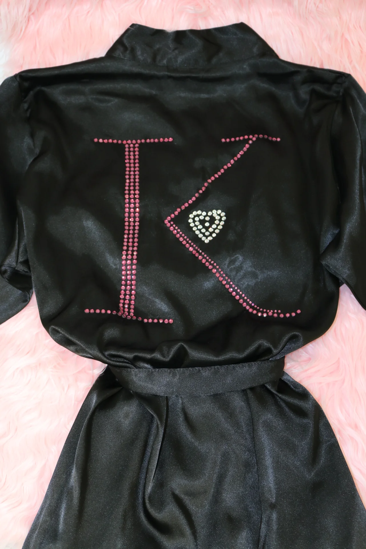 Silver "Hair Barb" Silk Kimono - Image 3