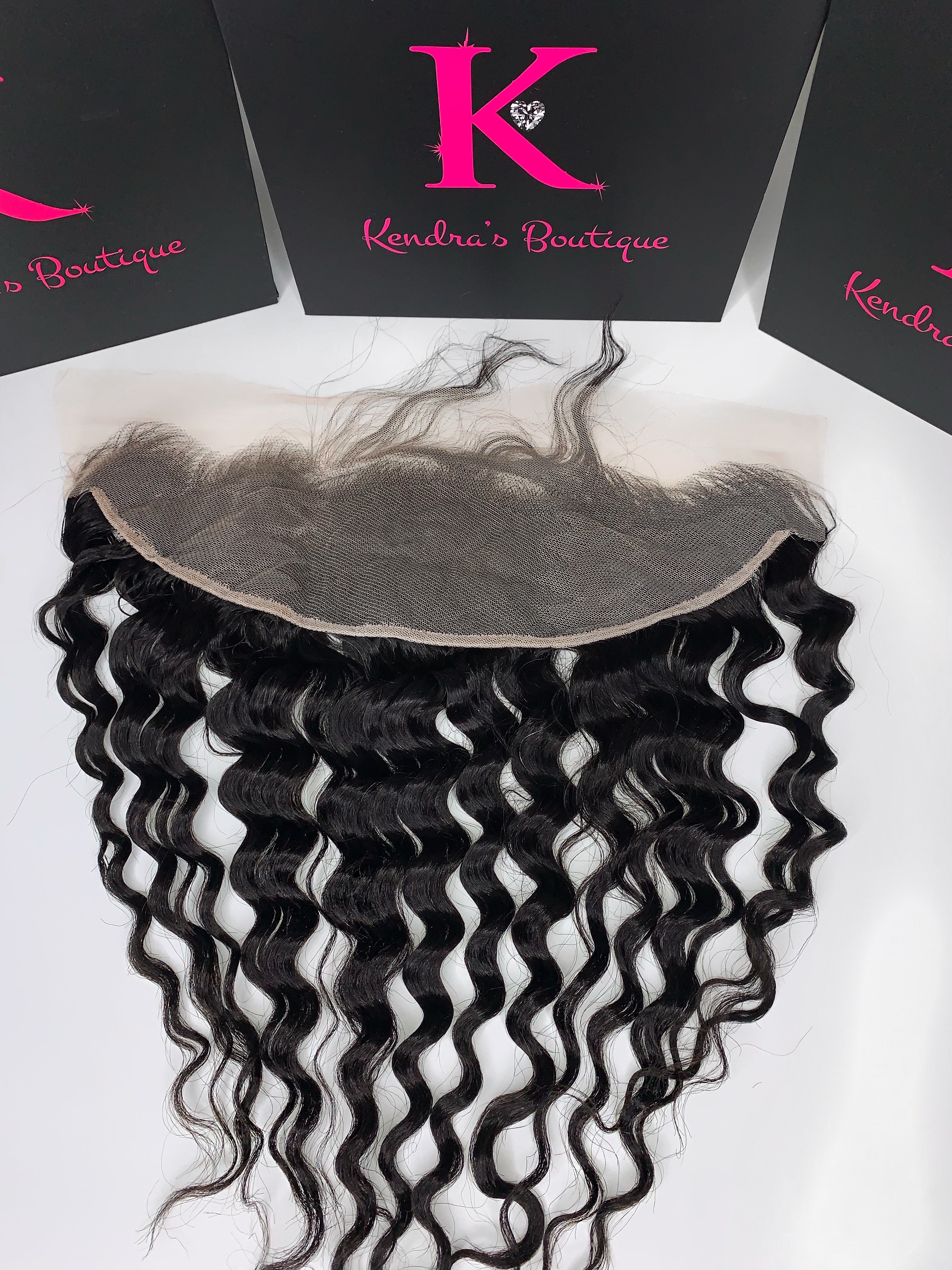 13x4 Deep Wave Lace Frontal (HD Lace) - Image 6