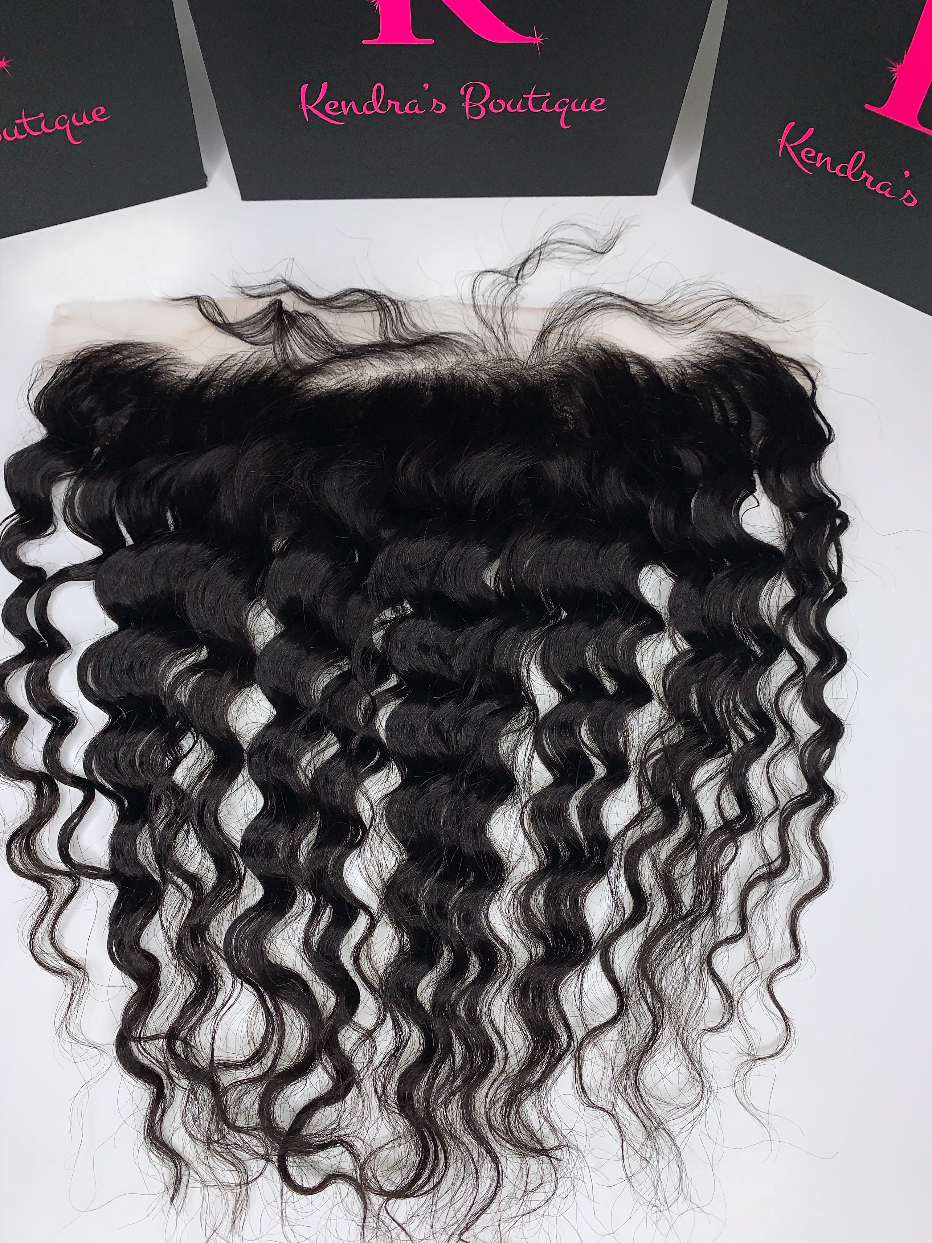 13x4 Deep Wave Lace Frontal (HD Lace) - Image 7