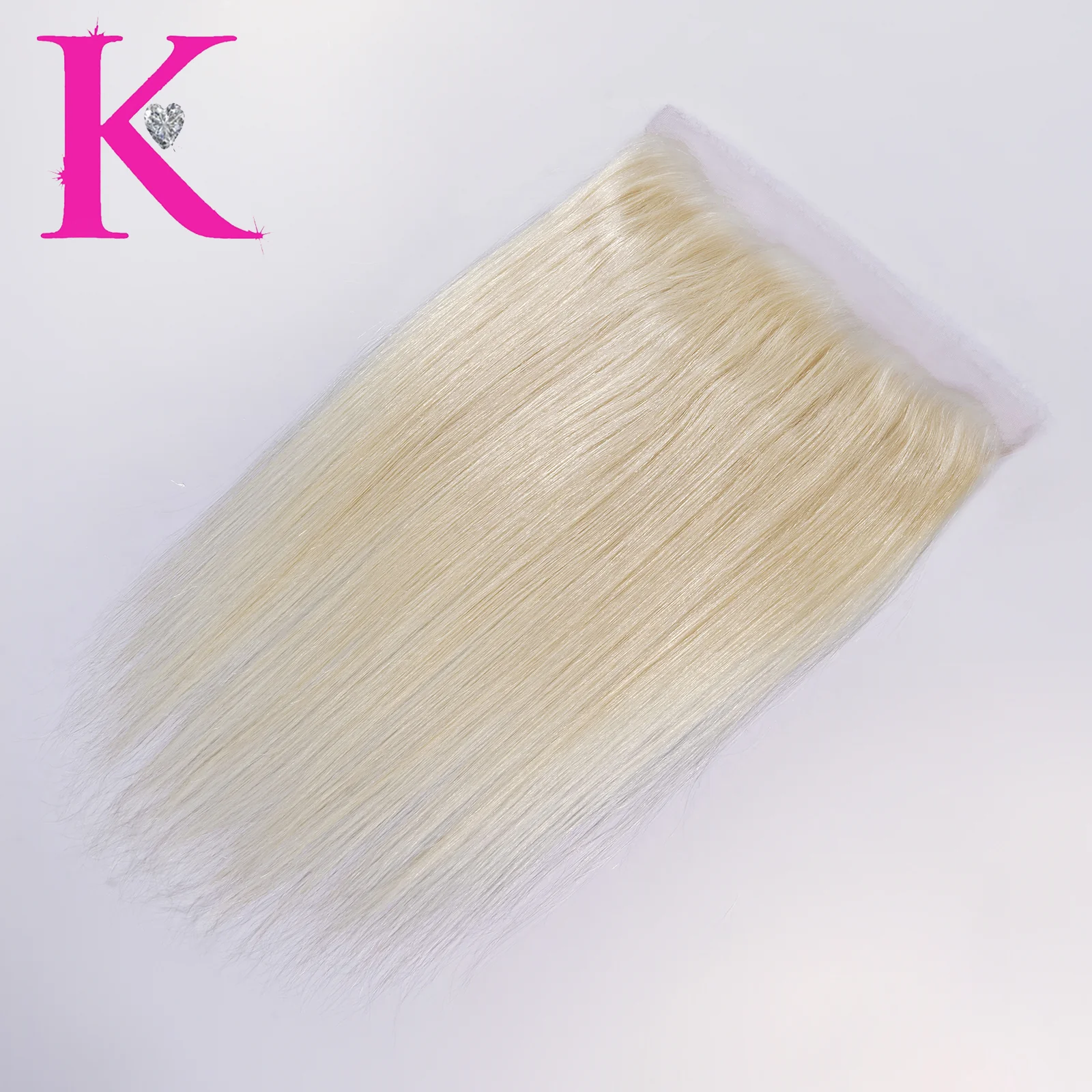 13x4 Platinum Blonde Lace Frontal (HD Lace) - Image 3