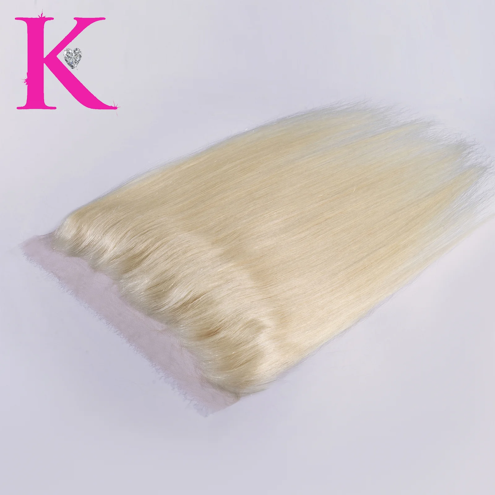 13x4 Platinum Blonde Lace Frontal (HD Lace) - Image 4