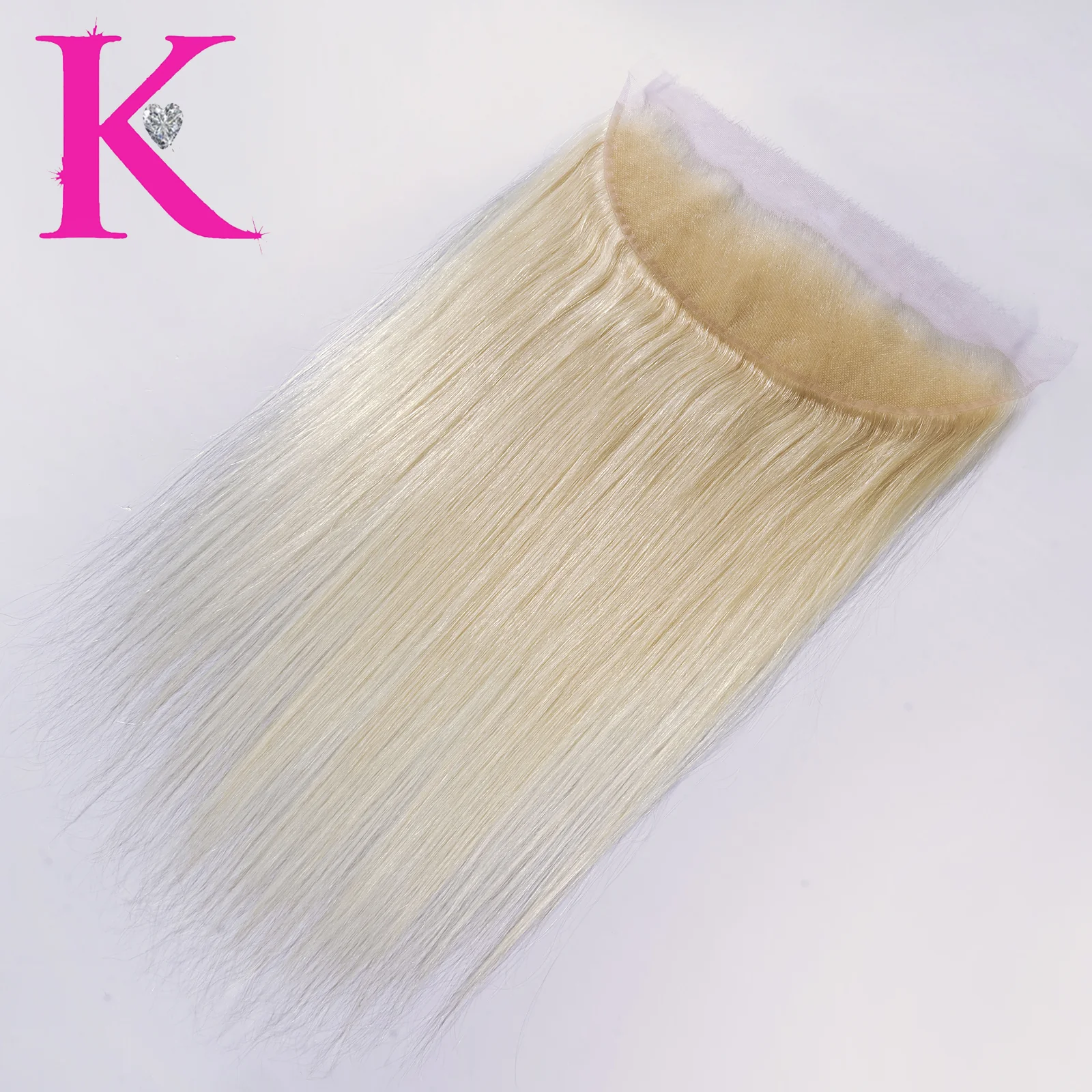 13x4 Platinum Blonde Lace Frontal (HD Lace) - Image 5
