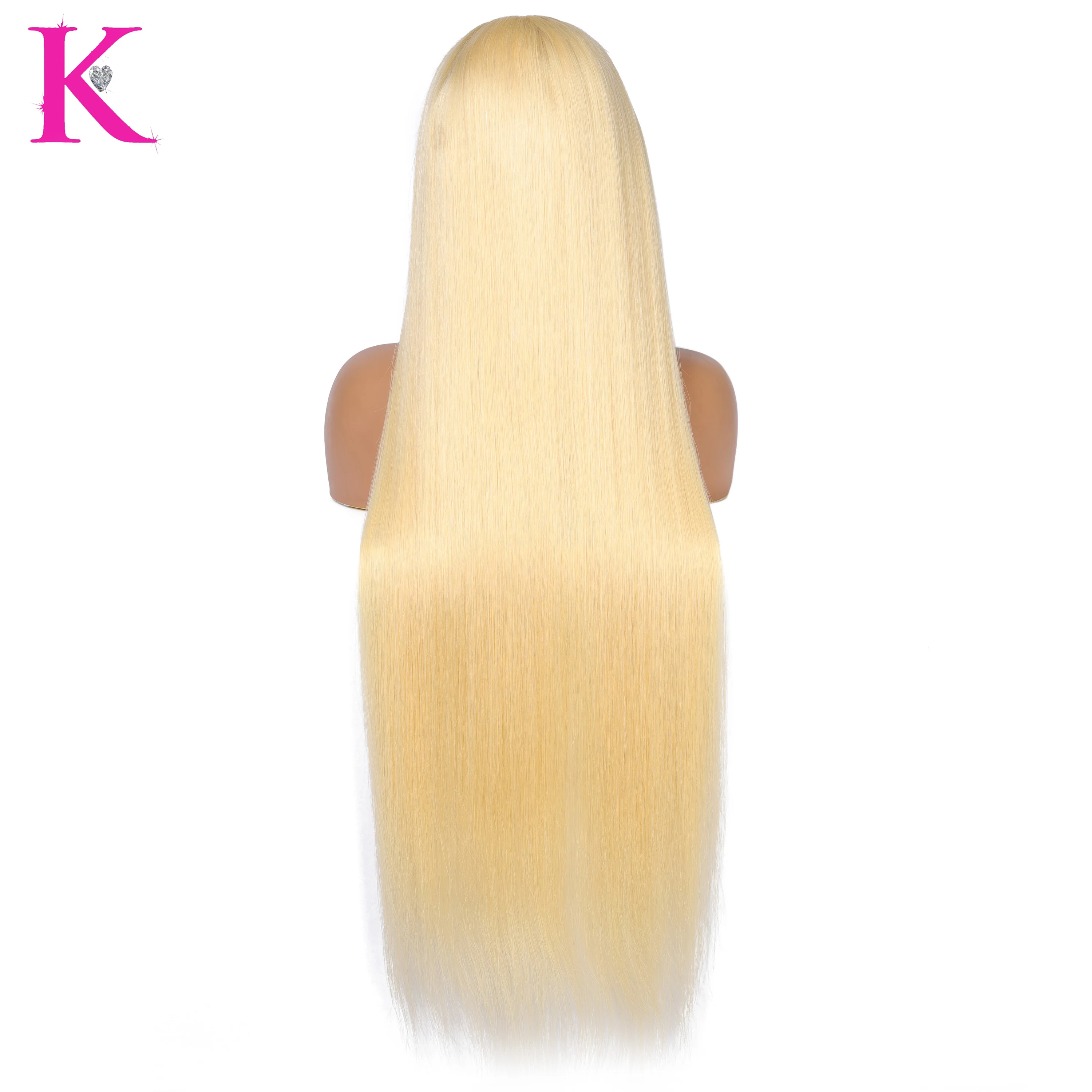 Raw Platinum Blonde Straight Full (HD Lace) Wig - Image 5
