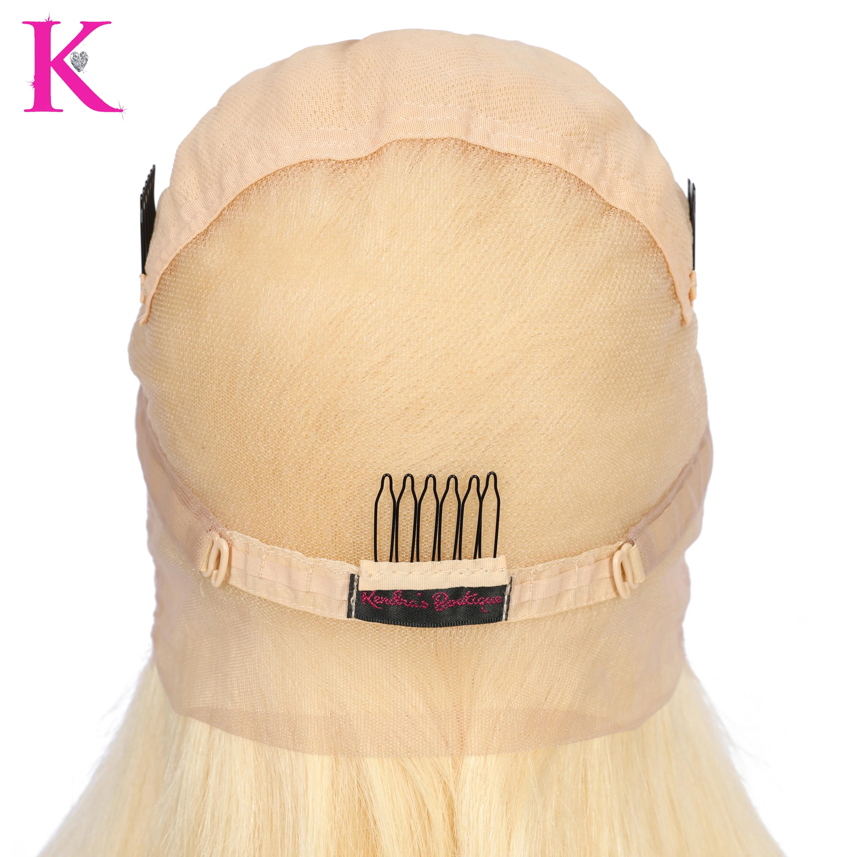 Raw Platinum Blonde Straight Full (HD Lace) Wig - Image 9