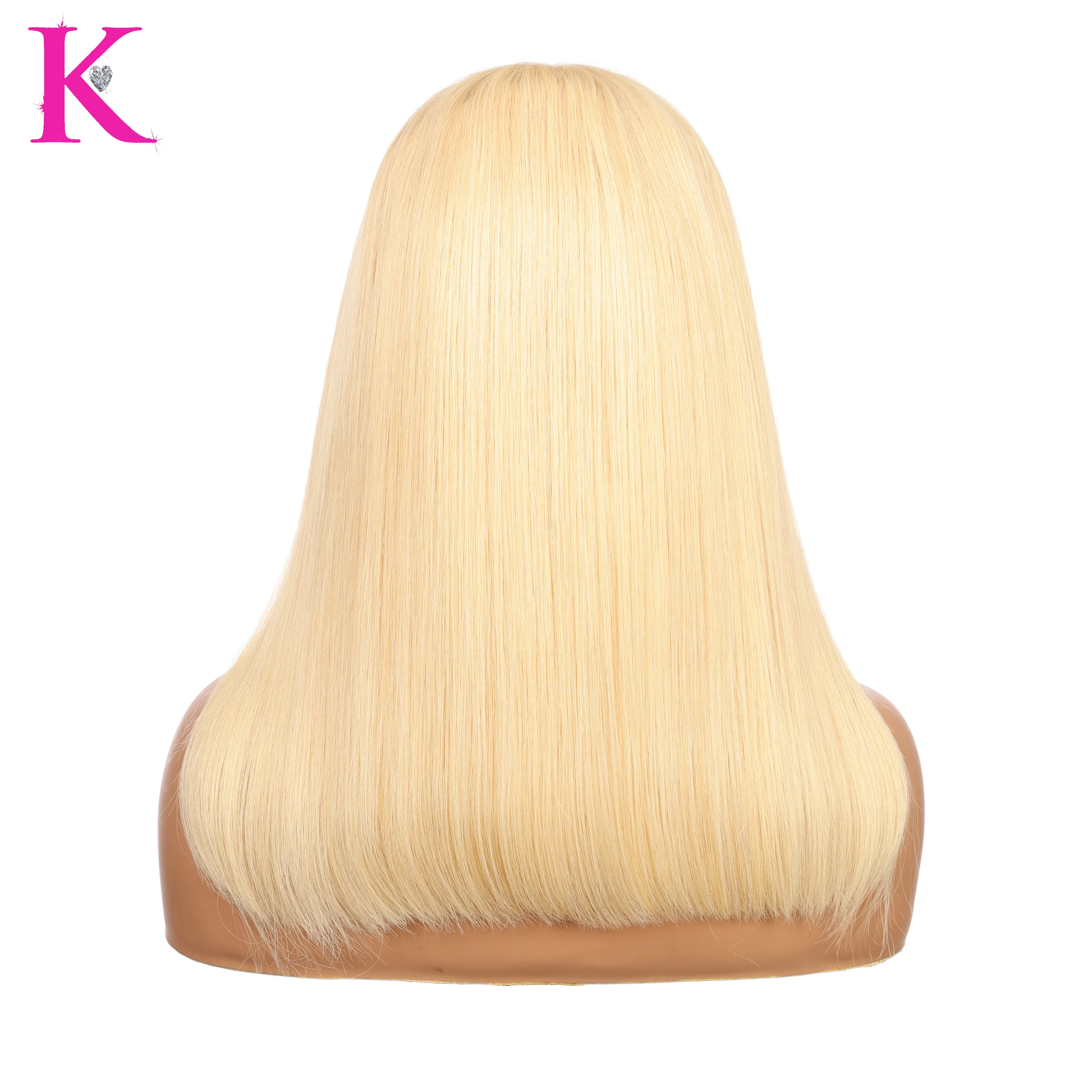 Raw Platinum Blonde Bob Straight (HD Lace) Wig - Image 13