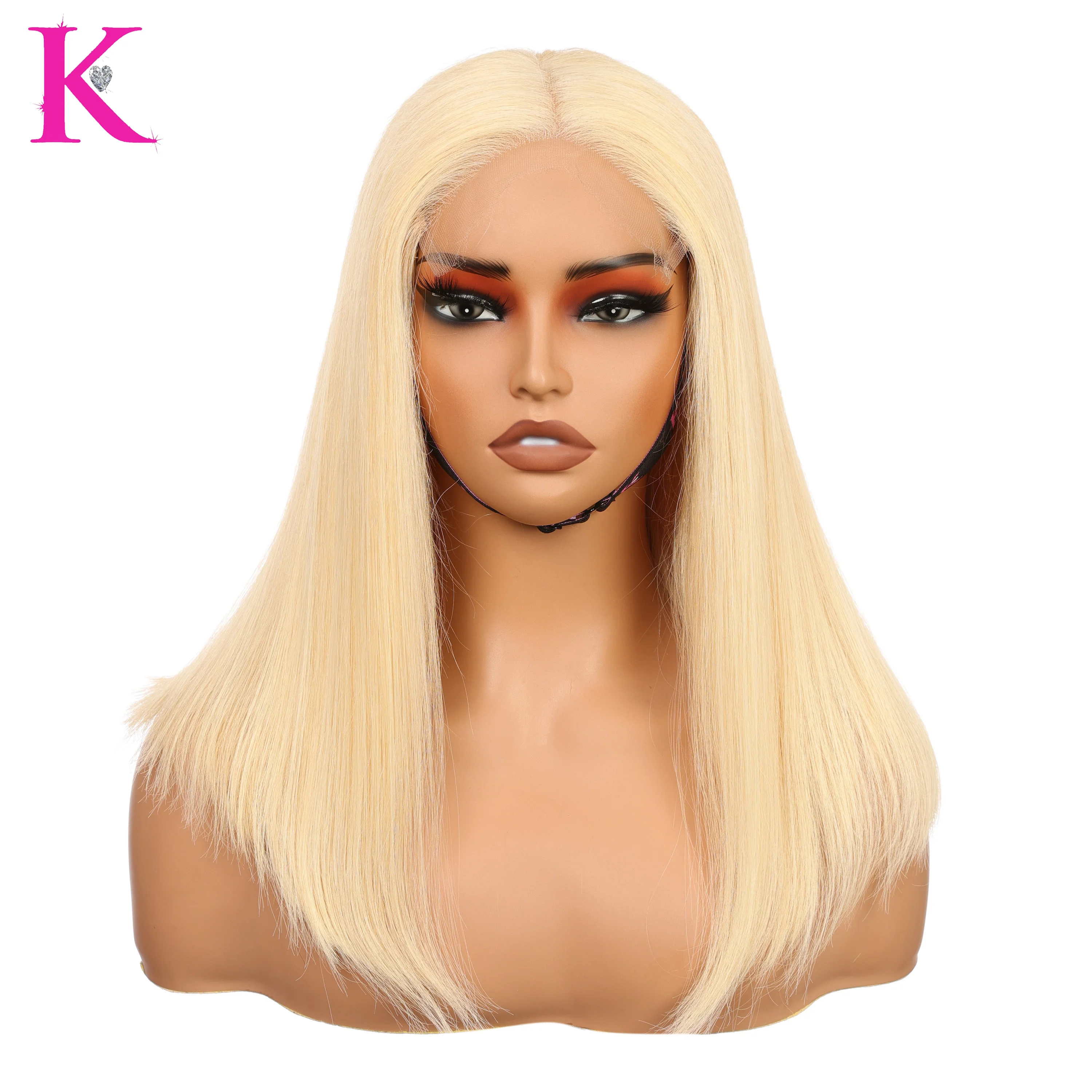 Raw Platinum Blonde Bob Straight (HD Lace) Wig - Image 14