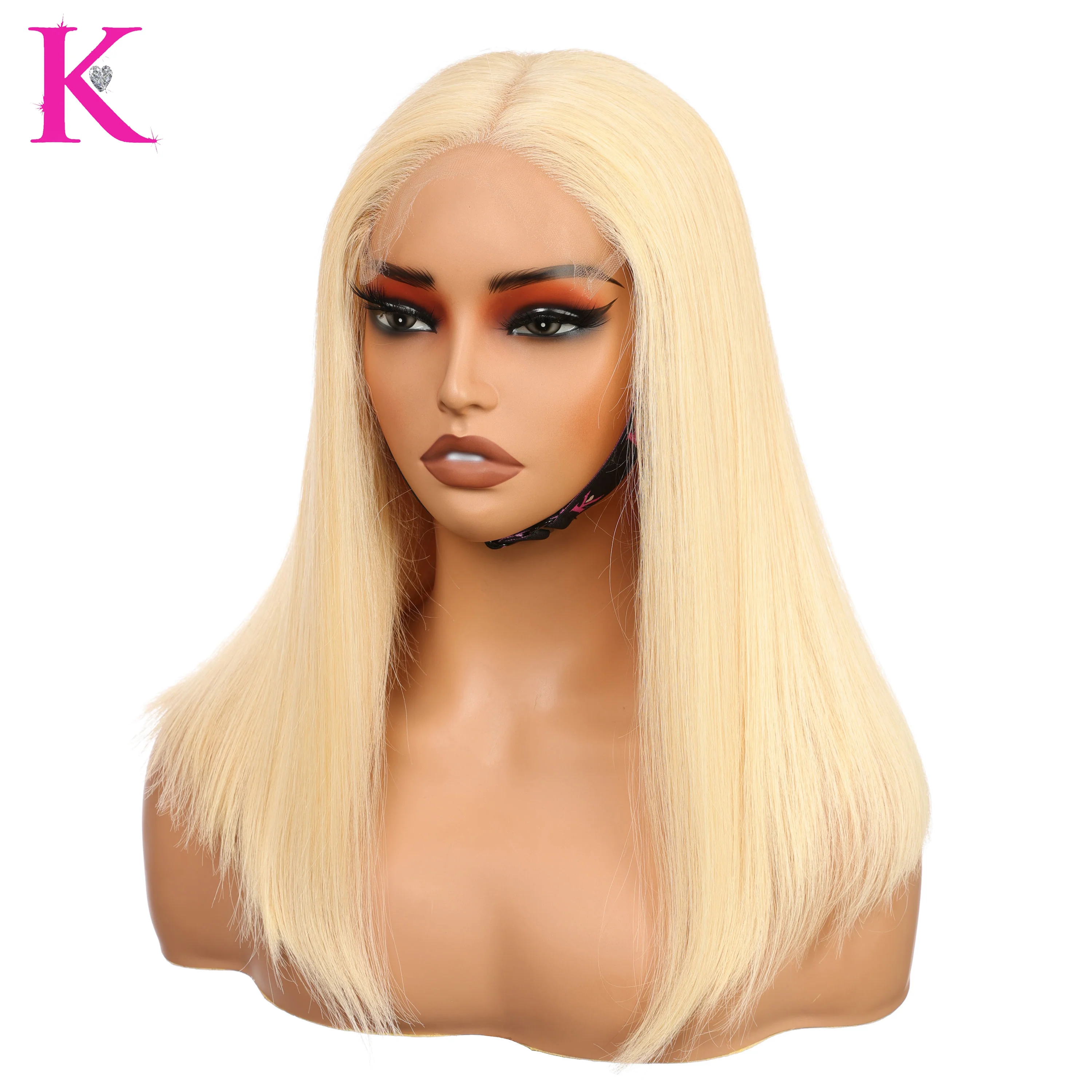 Raw Platinum Blonde Bob Straight (HD Lace) Wig - Image 17