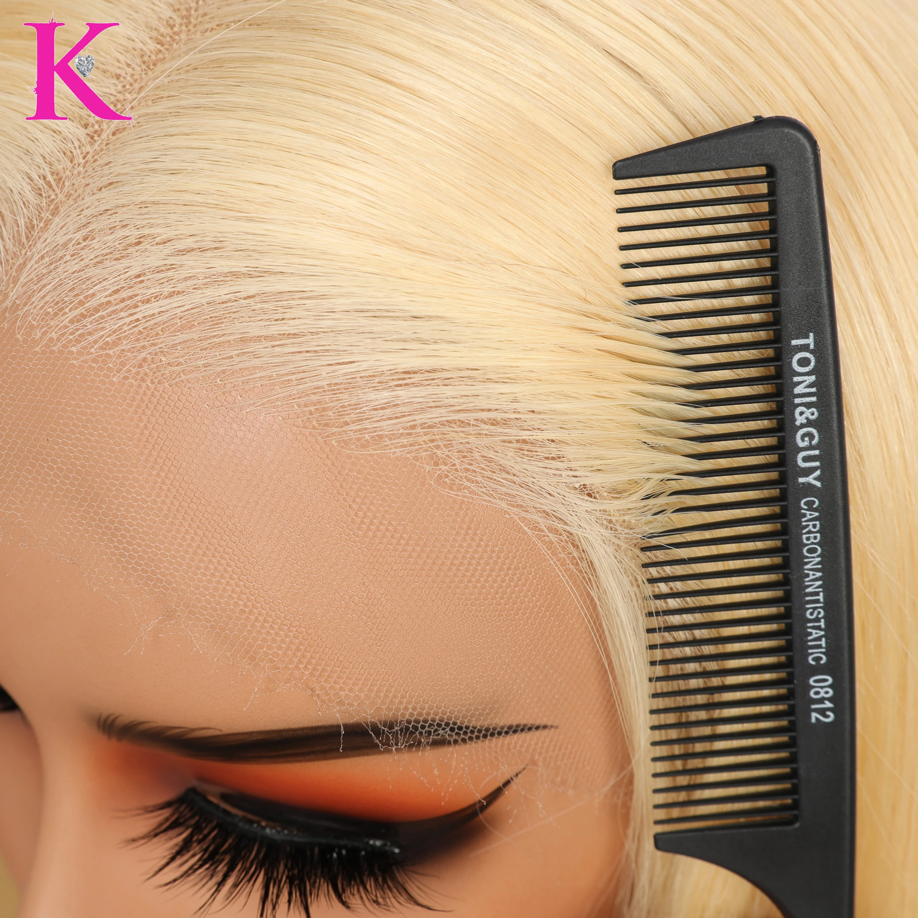 Raw Platinum Blonde Bob Straight (HD Lace) Wig - Image 32