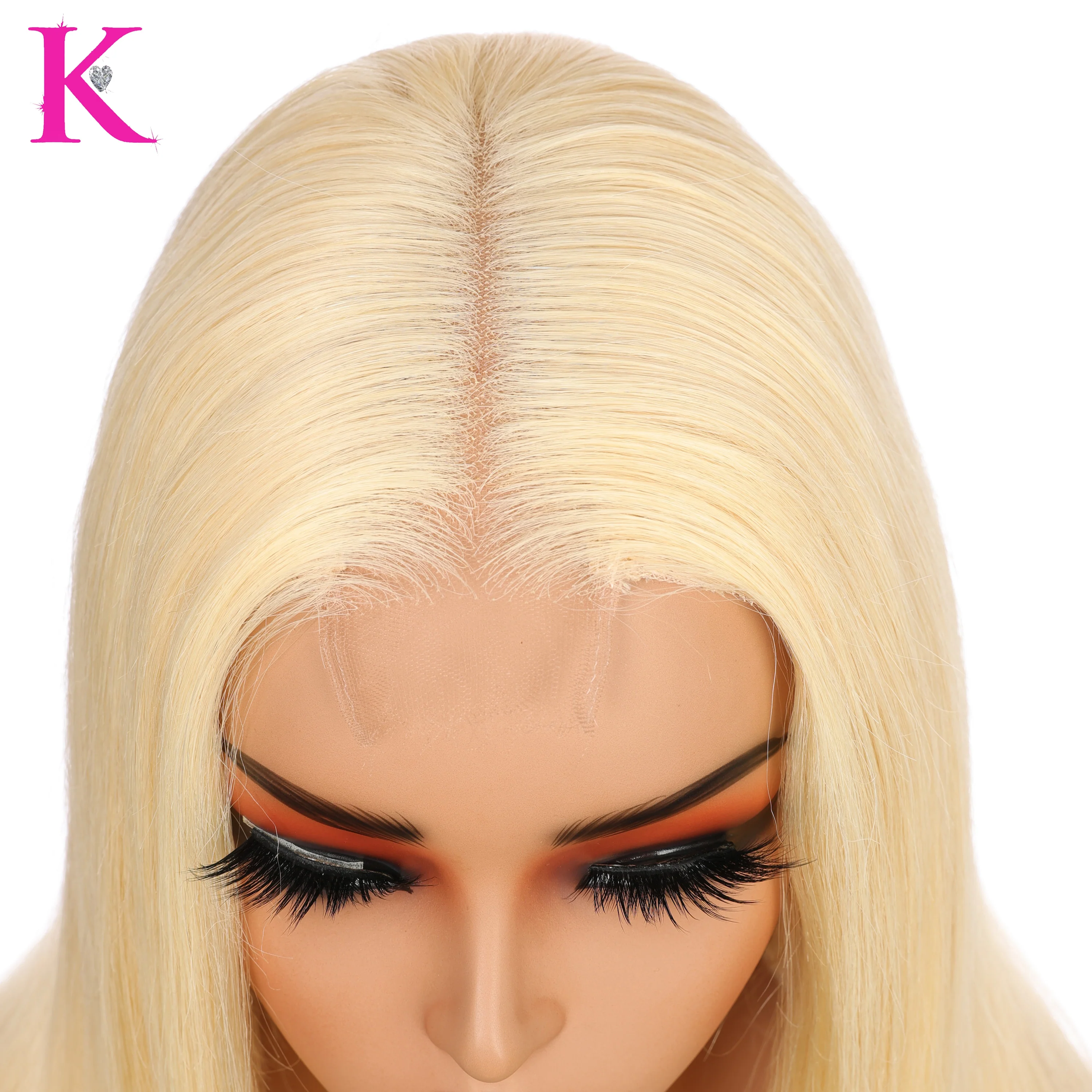 Raw Platinum Blonde Bob Straight (HD Lace) Wig - Image 9