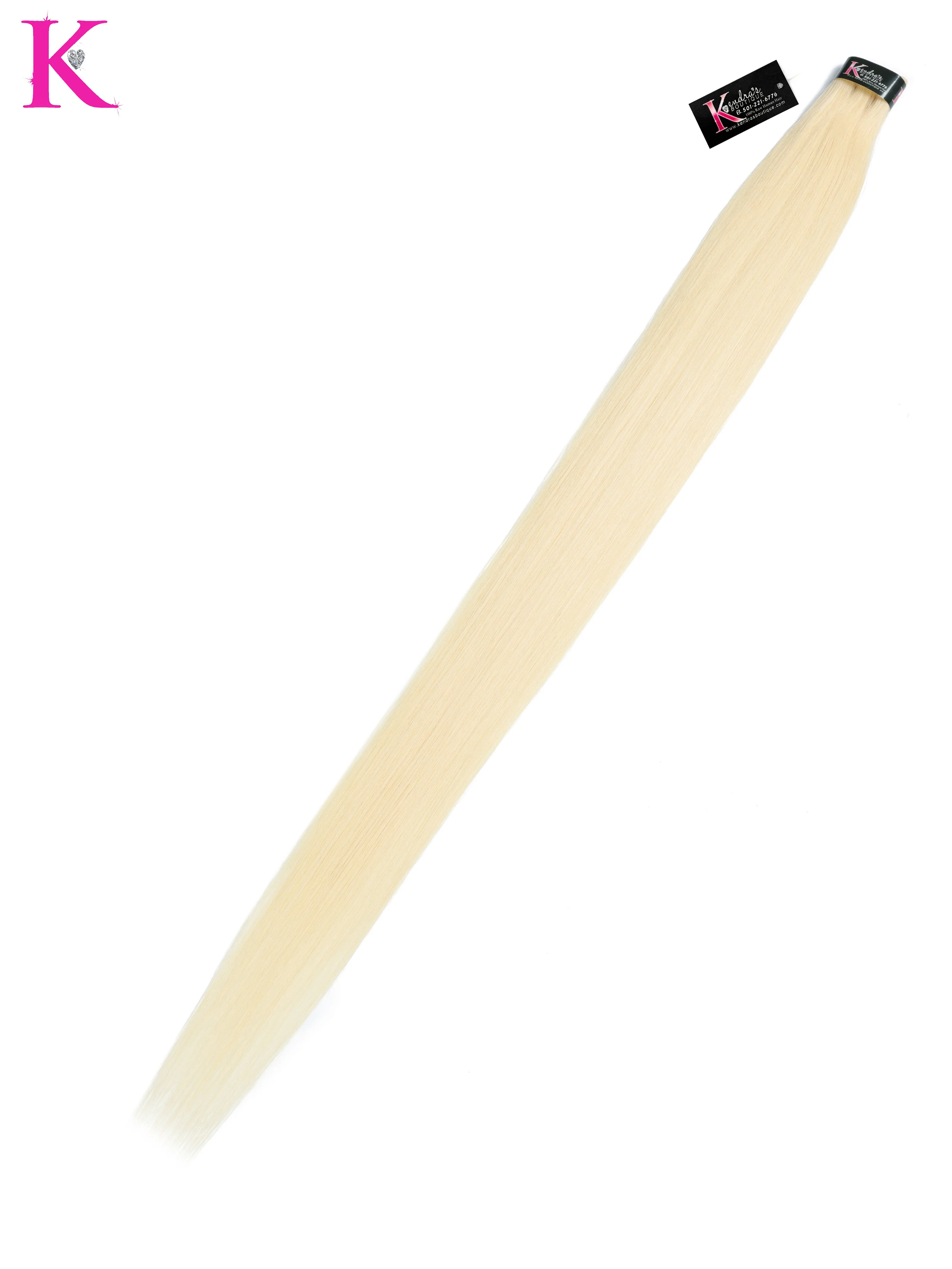 Raw Straight Extra Long 40” Bundle #613 Blonde - Image 3