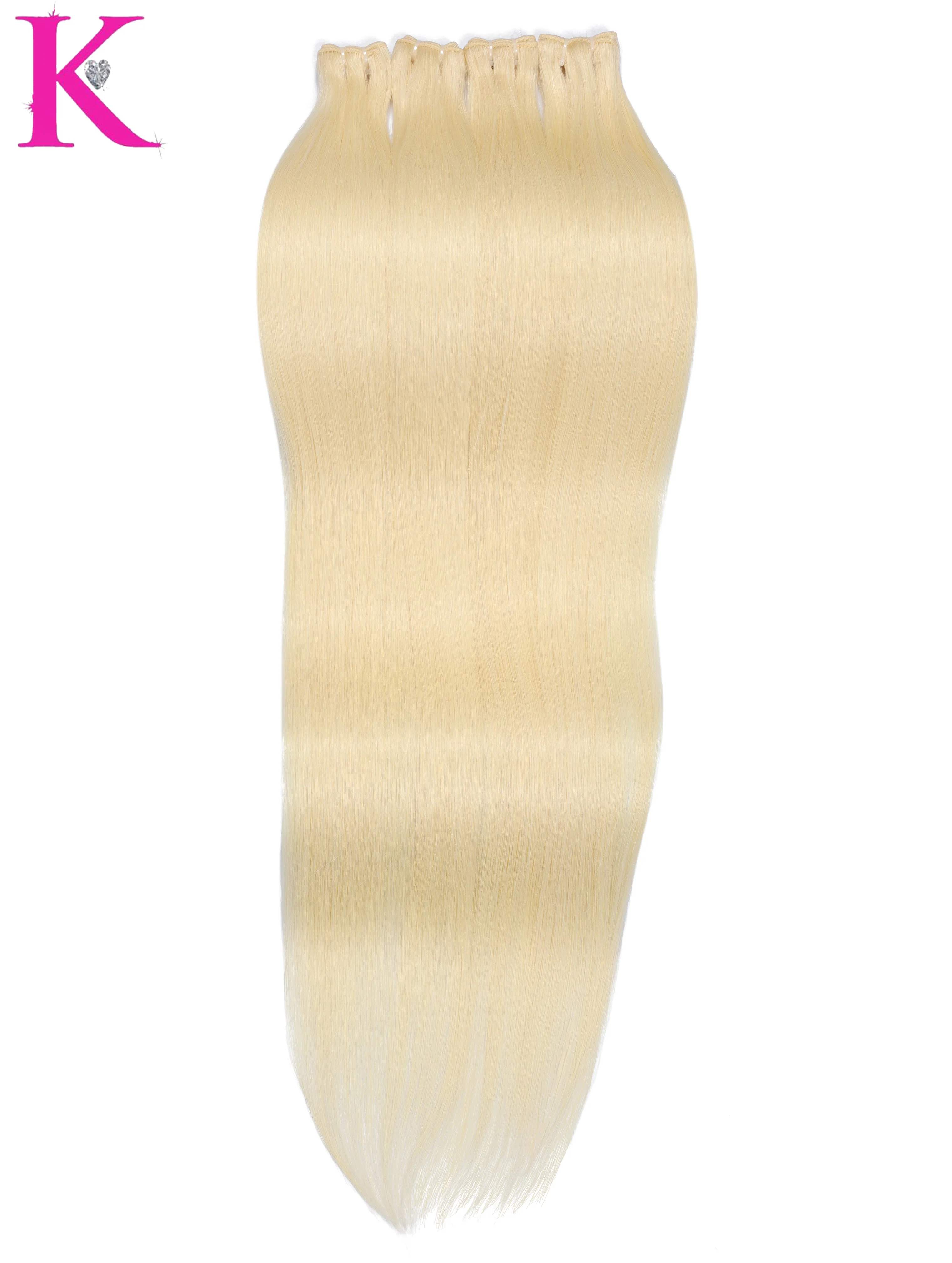 Raw Straight Extra Long 40” Bundle #613 Blonde - Image 7