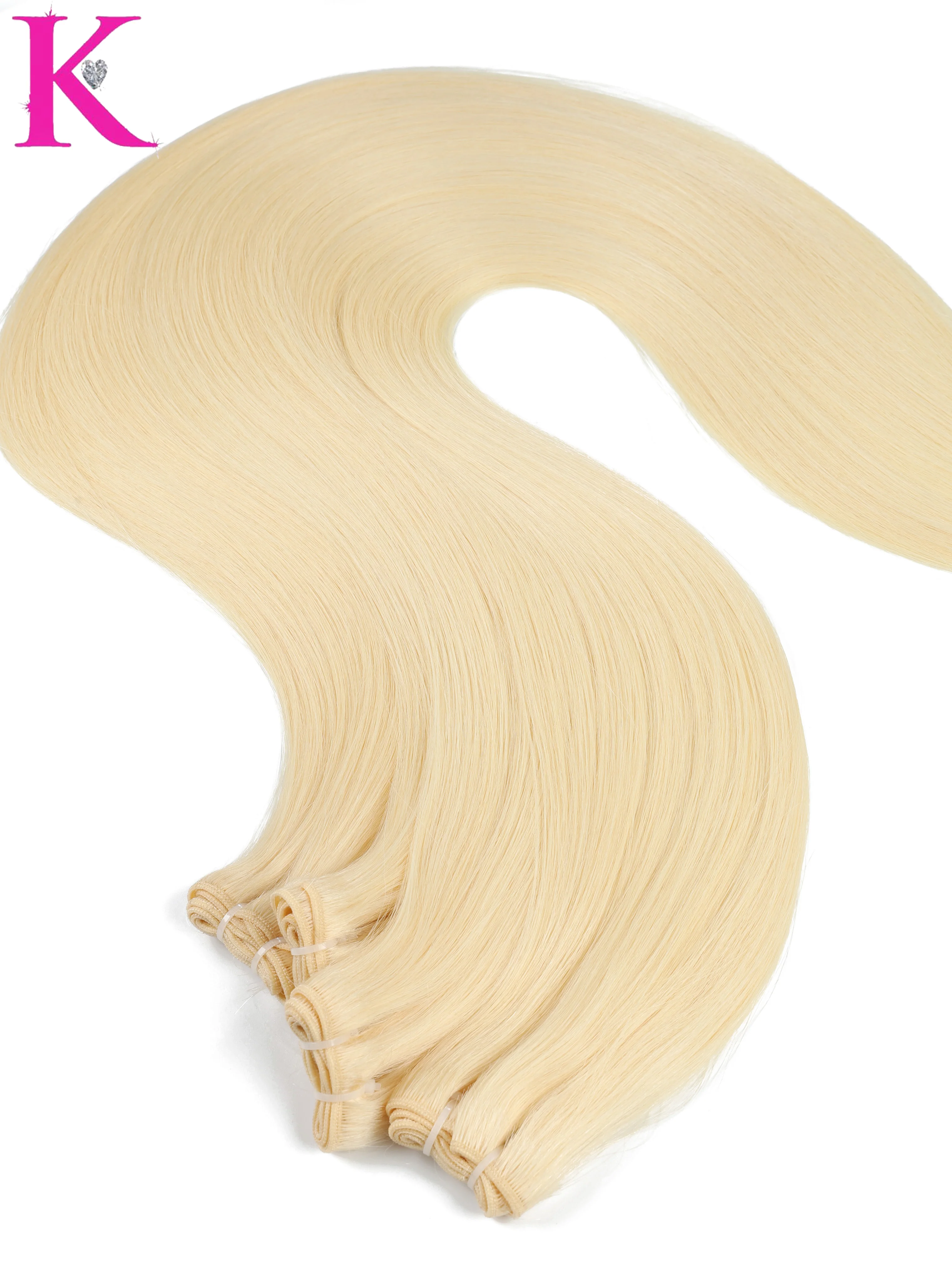 Raw Straight Extra Long 40” Bundle #613 Blonde - Image 9