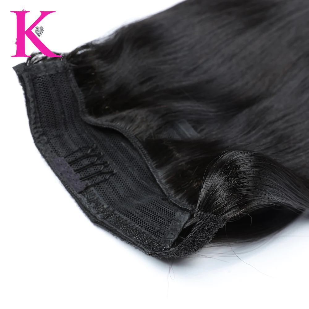 Straight Wrap-Around Ponytail - Image 4