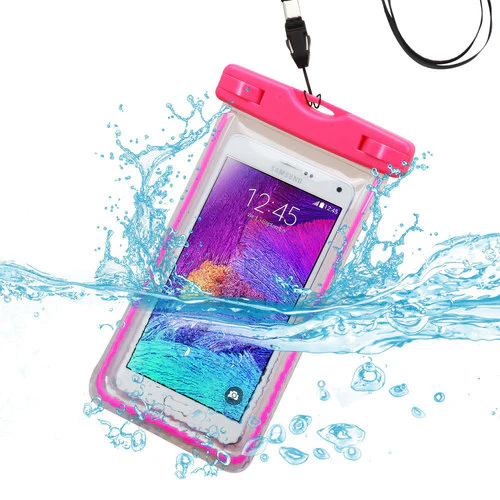Waterproof & Glow-In Dark "Hair Barb" Pink Phone Case - Image 2