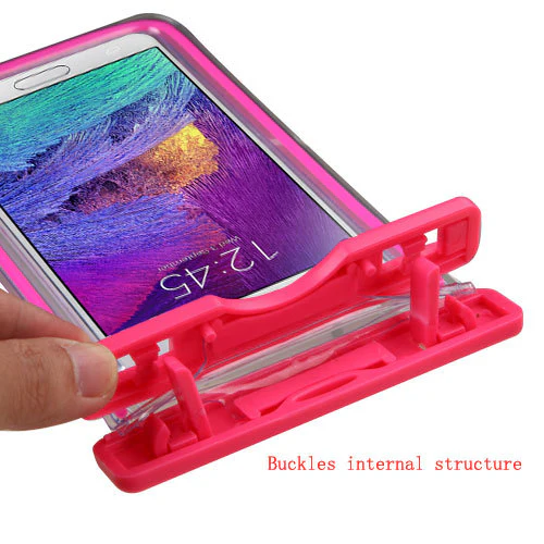 Waterproof & Glow-In Dark "Hair Barb" Pink Phone Case - Image 4